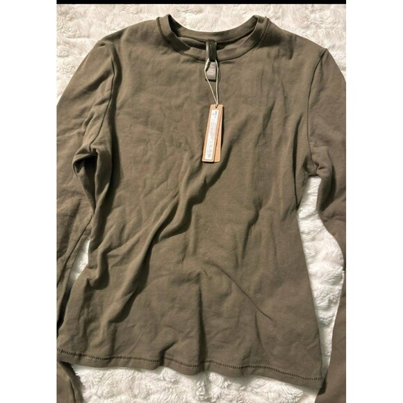 Skims Army Limited Edition Long Sleeve T-shirt - Picture 3 of 4